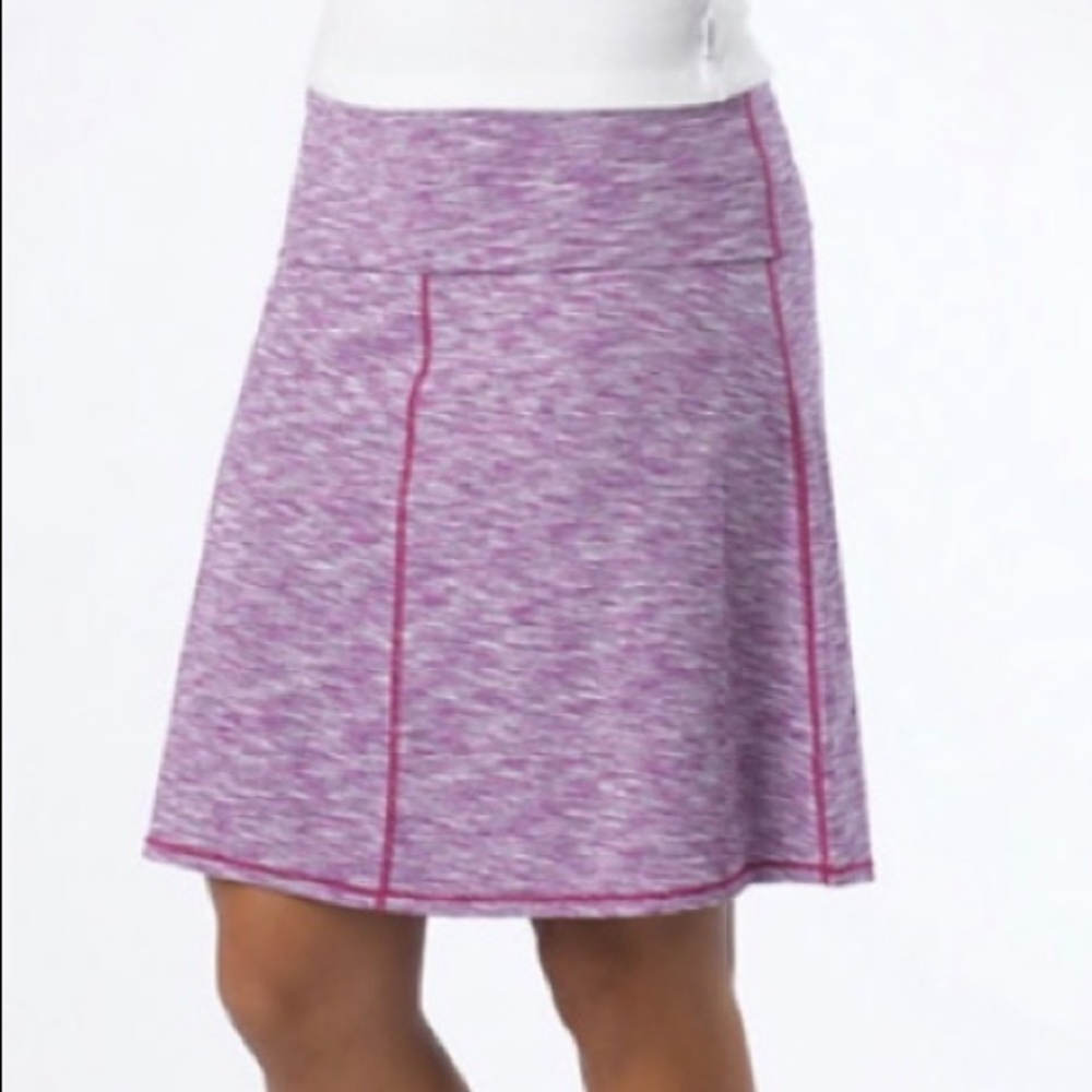 prAna Women's Leanne Skirt in Boysenberry - Large